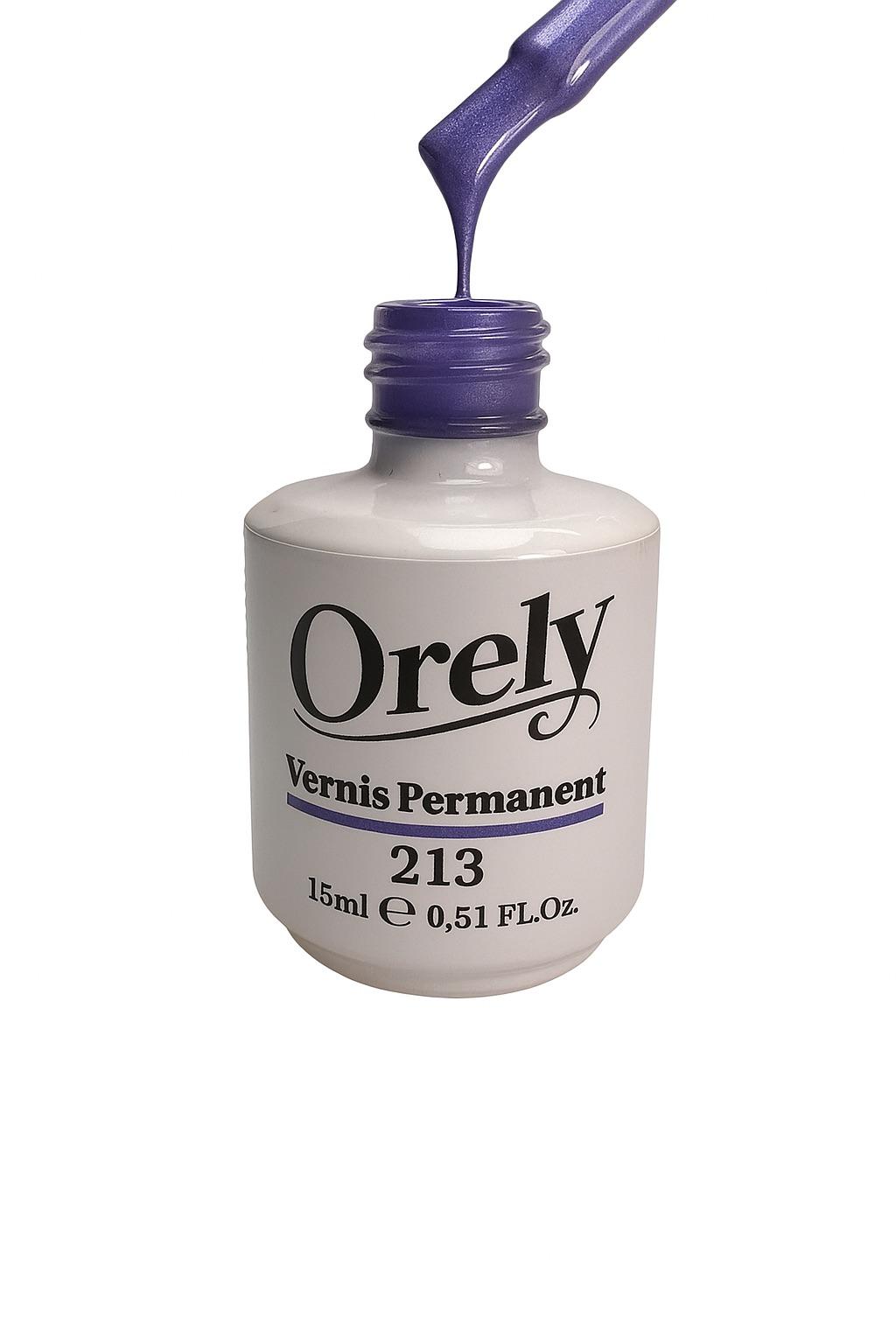 ORELY Vernis Semi-Permanent N°213 – Violet Irisé Élégant ORELY Vernis Semi-Permanent N°213 – Violet Irisé Élégant