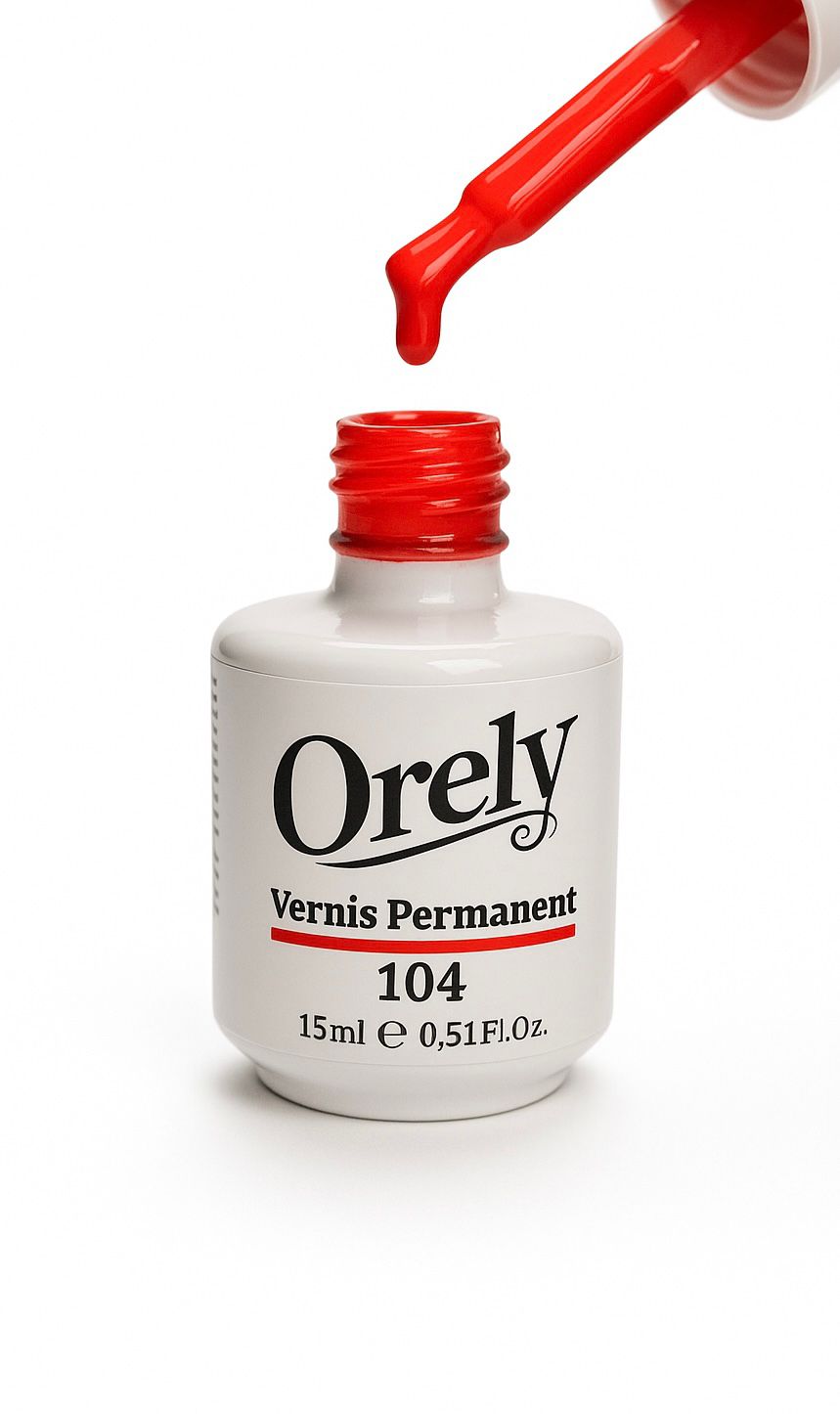 Vernis Semi-Permanent ORELY N°104 – Rouge Corail Lumineux Vernis Semi-Permanent ORELY N°104 – Rouge Corail Lumineux