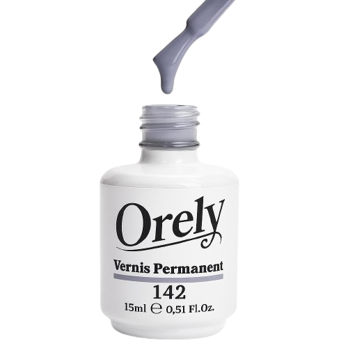 Vernis Semi-Permanent ORELY N°142 – Gris Élégant et Moderne Vernis Semi-Permanent ORELY N°142 – Gris Élégant et Moderne