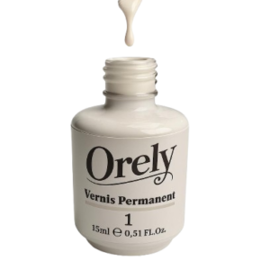 ORELY Vernis Semi-Permanent N°1 – Blanc Neutre Éclatant