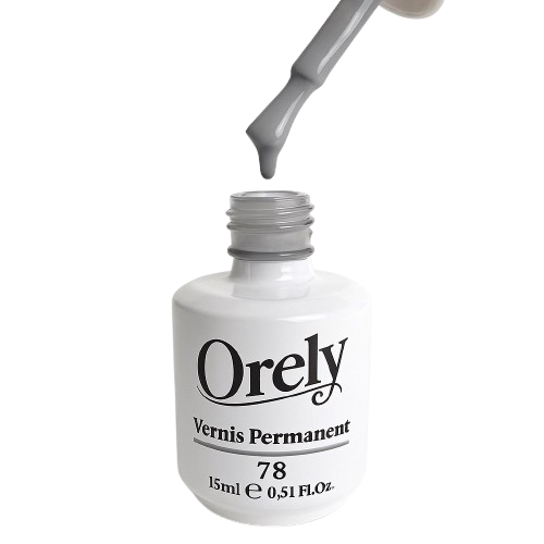 Vernis Semi-Permanent ORELY N°78 – Gris Perle Élégant Vernis Semi-Permanent ORELY N°78 – Gris Perle Élégant